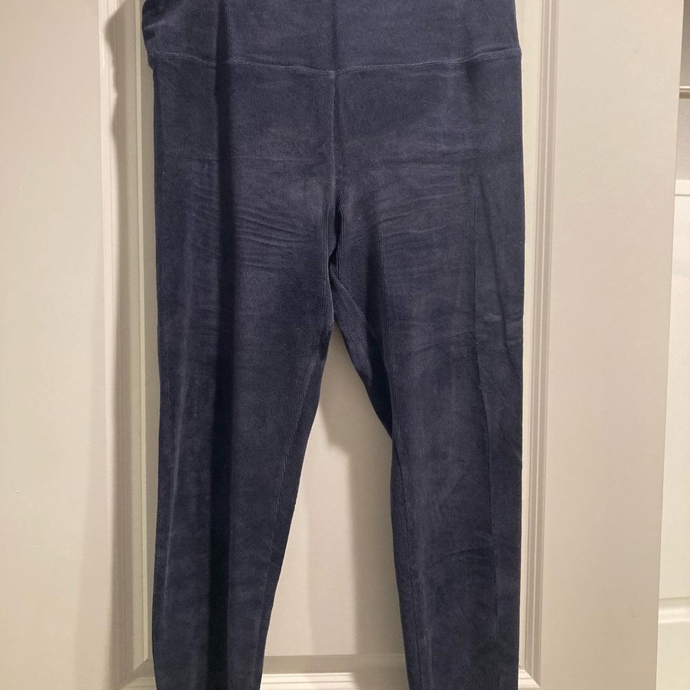 Navy Blue corduroy Leggings